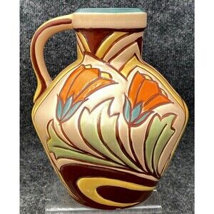 Thomas Forester & Sons (Ltd)  Phoenix Works, Longton Floral Jug Pottery 1920's